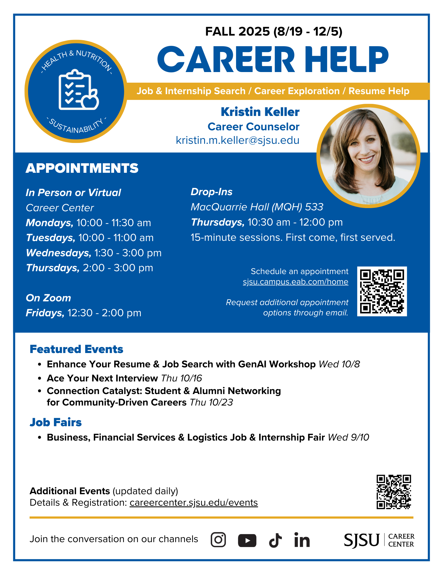 FA 25 Counselor Flyer 