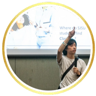 An image of Kiyomi Yee, an HonorsX student from the 2024-25 cohort.