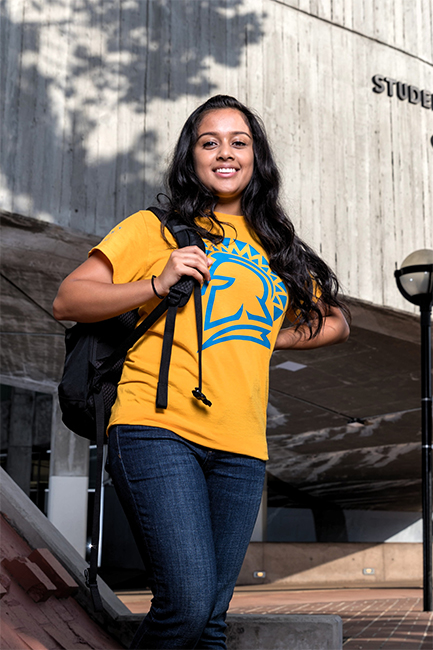 Female Open University student